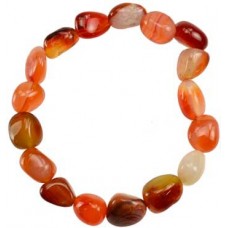 Carnelian gemstone bracelet