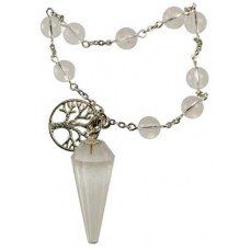 Quartz pendulum bracelet