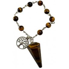 Tigers Eye pendulum bracelet