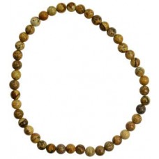 4mm Picture Jasper stretch bracelet