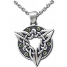 Celtic Knot ring necklace