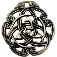 Triquetra and Celtic Knot pendant