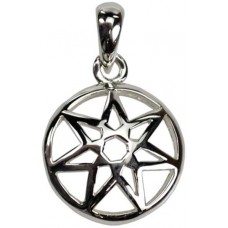 Seven-Pointed Fairy Star sterling
