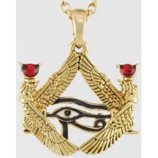 Isis Framed Eye of Horus necklace