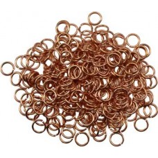 Jump rings, copper plated 1oz