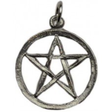 Pewter Pentagram pendant