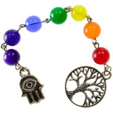 Chakra prayer beads