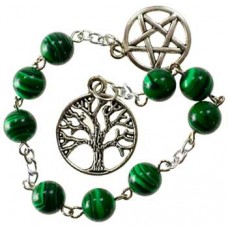 Malachite prayer beads