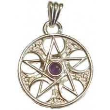 Celtic Pentagram amethyst
