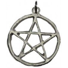 Pewter Pentagram pendant