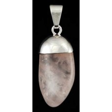 Rose Quartz Tumbled pendant