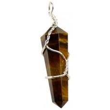 Wire Wrapped Tiger Eye point