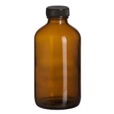 Amber Bottle with Cap 16oz