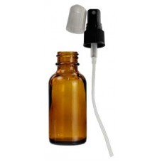 Amber Bottle with Spray 1 oz