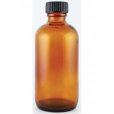 Amber Bottle with Cap 4oz