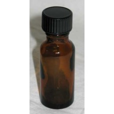Amber Glass Bottle 1/2 oz