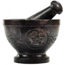 Pentagram mortar & pestle set