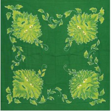 Green Man  altar cloth or scarve 36