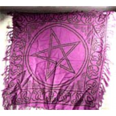 Pentagram altar cloth 22