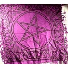 Pentagram altar cloth 36