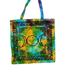 Triple Goddess Moon tote bag