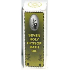 4oz Seven holy Hyssop bath oil
