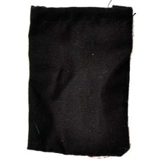 Black Cotton bag 1 1/2