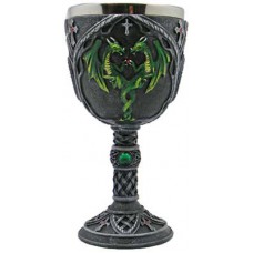 Green Dragon chalice 7 1/4