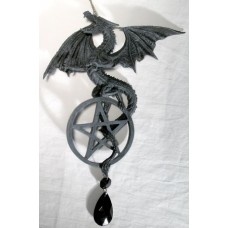 Dragon/Pentagram dream catcher