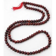 Red Sandalwood Prayer Mala 7mm