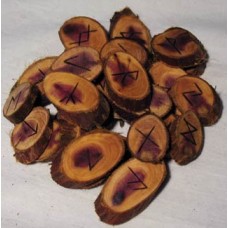 Cedar Wood rune set