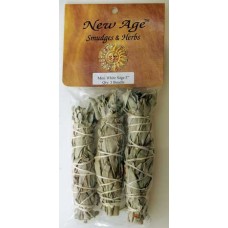 White Sage smudge stick 3pk 3