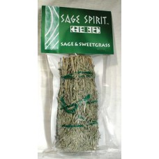 Sage & Sweetgrass smudge stick 5