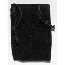 Black Velveteen Bag