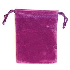 Purple Velveteen Bag