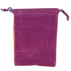 Purple Velveteen Bag