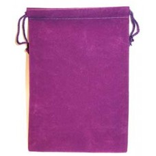 Purple Velveteen Bag