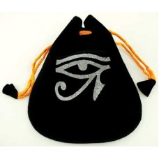 Eye of Horus Velveteen Bag
