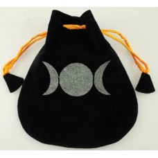 Triple Goddess Velveteen Bag