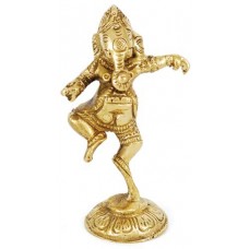 Brass Ganesh Shrine 3 1/2
