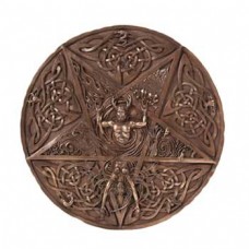 Horned God & Goddess plaque