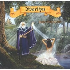 CD: Merlyn:  Celtic Harp Music by Jerry Marchand