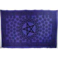Purple Pentagram Tapestry, 72
