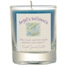 Angels Influence soy votive candle
