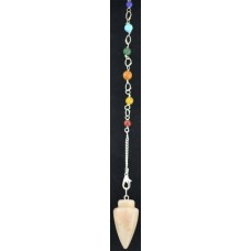 Moonstone 7 Chakra pendulum