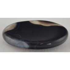 Black Onyx worry stone