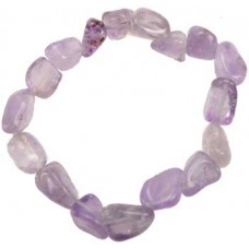 Amethyst gemstone bracelet