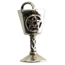 Chalice with Pentagram sterling silver