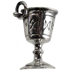 Chalice with Runes sterling silver
